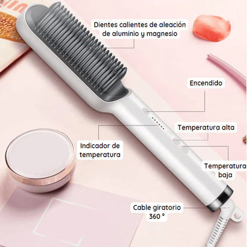 Cepillo Alisador 3 en 1 | Compre 1 y llévese 2 + Envío Grátis