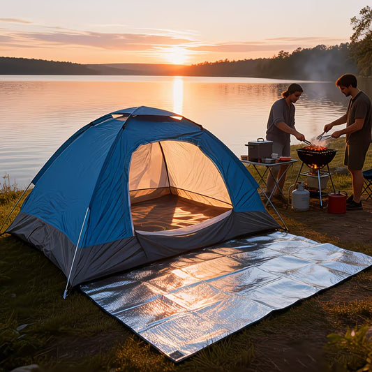 Compre 1 y llévese 2 CARPA DE CAMPING SUPER XXL DE HASTA 4 PERSONAS + Envío Grátis⛺🔥