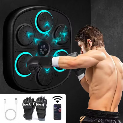 Máquina de boxeo musical con guantes de boxeo - ProBox® 3.0
