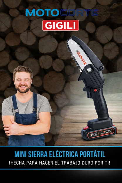 Mini Motosierra De Mano Portatil Recarga Original + Envío Grátis + Regalos
