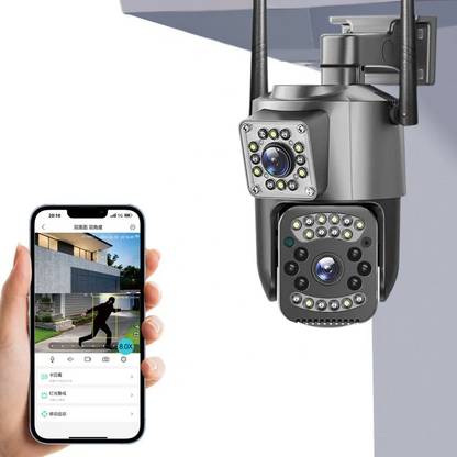 Camara De Seguridad Ptz Doble Lente Alta