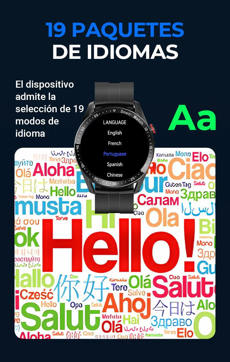 SMARTWATCH HW8 + AURICULARES + Envío grátis