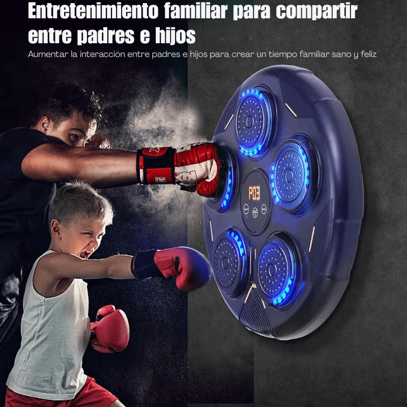 Máquina de boxeo 5 golpes musical con guantes de boxeo - ProBox® 3.0