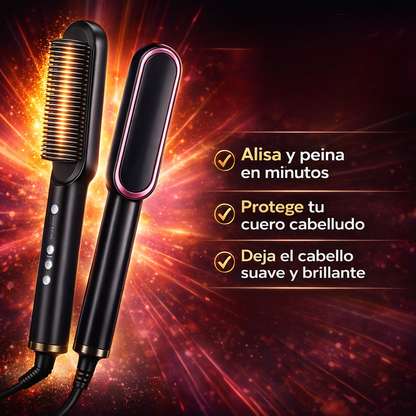 Cepillo Alisador 3 en 1 | Compre 1 y llévese 2 + Envío Grátis